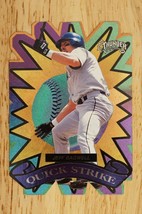1998 Circa Thunder Quick Strike #1 Jeff Bagwell Die Cut Foil Baseball Card - £3.94 GBP