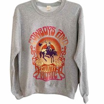 Altar&#39;d State Grey Cowboys &amp; Country Music Sweatshirt Small NWOT - $37.40