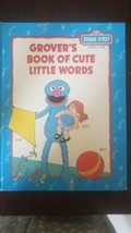 Sesame Street Grover&#39;s Book Of Cute Little Words - £120.45 GBP