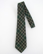 Botany Vintage Men&#39;s Tartan Plaid Wool Tie (Mac Donald) - £18.49 GBP