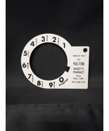 Vintage Rexall Daggett&#39;s Pharmacy Milo Maine Advertisin Rotary Phone Num... - $17.59