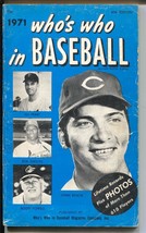 Who&#39;s Who In Baseball 1971-Johnny Bench-Bob Gibson-Boog Powell-stats-VG/FN - £38.31 GBP