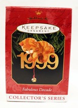 VINTAGE 1999 Hallmark Keepsake Christmas Ornament Fabulous Decade - £19.46 GBP