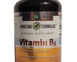 Amazing Nutrition Formulas Vitamin B6 50 mg 250 tablets Non-GMO Gluten F... - $12.86