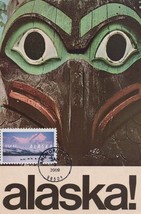 US Maxi Card FDC UA Alaska Statehood Native American Art Zayix Stamps 0924M0219 - $3.15