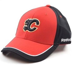Calgary Flames Reebok NHL Adjustable One Size Fits Most Hockey Cap Hat - £13.51 GBP