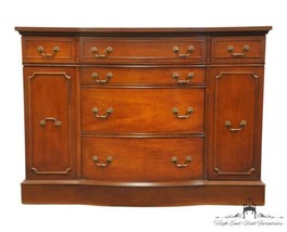 VINTAGE ANTIQUE Solid Mahogany Traditional Duncan Phyfe Style 48&quot; Buffet - £434.58 GBP