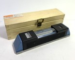 Stiefelmayer 200mm Precision Cross Test Spirit Level In wooden storage box - $175.00