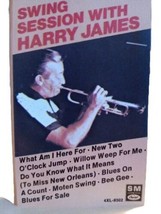 HARRY JAMES: Swing Session with Harry James Cassette Tape 1982 Capital Records - £7.51 GBP