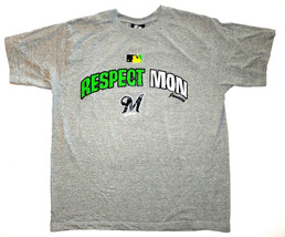 MLB  Milwaukee Brewers Respect Mon Men&#39;s XL Jamaica Caribbean Vacation T-Shirt - £10.80 GBP