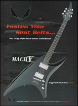 The Dean Mach V electric guitar 2000 advertisement 8 x 11 ad print - £3.32 GBP