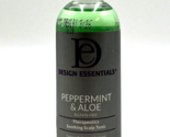 Design Essentials Peppermint &amp; Aloe Therapeutics Soothing Scalp Tonic 4 oz - £13.14 GBP