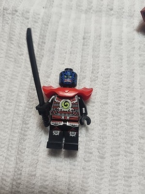 LEGO Stone Army Swordsman Minifigure Blue Face Ninjago njo077 - $3.96