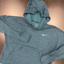 Nike Running Dri-FIT Hoodie XS Women&#39;s Athletic Teal Pullover Sweatshirt - $24.99