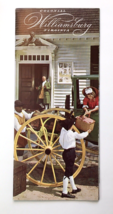 Vintage Colonial Williamsburg Virginia 1969 Travel Brochure Guide Map - £7.47 GBP