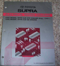 1995 1996 Toyota Supra Elettrico Cablaggio Diagramma Manuale Ewd OEM 2JZ-GTE - £63.93 GBP