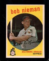1959 Topps #375 Bob Nieman Ex Orioles *X102921 - £1.52 GBP