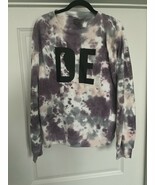 Ladies Home Free &quot;DE&quot; Long Sleeve Multi Color Fleece Sweatshirt - Size M... - $22.06 CAD