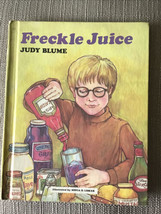 Freckle Juice by Judy Blume Children&#39;s Hardcover (Vintage 1971) Weekly Reader - £7.93 GBP