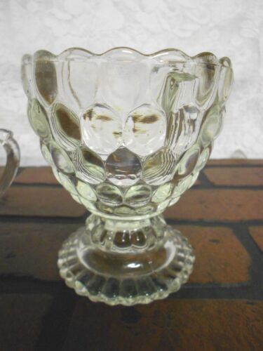 VINTAGE AVON BUBBLE GLASS COMPOTE DISH - $1.99