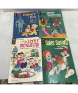 Lot 4pc Gold Key Comics Porky Pig, Woody Woodpecker, Bugs Bunny, Little ... - €12,96 EUR
