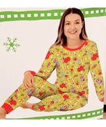 Women&#39;s Dr. Seuss Grinch Pajama Set Sz S M L - $41.01 CAD