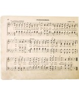1881 Husbandman Victorian Sheet Music Ohio State Grange Agriculture 1st ... - €17,15 EUR