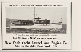 1928 Print Ad New York Yacht Launch &amp; Engine Co. Morris Heights, NY City - $8.98