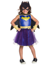 Rubie&#39;s Costume 630881 Girls Dc Comics Deluxe Batgirl Costume, Medium, Multicolo - £82.63 GBP