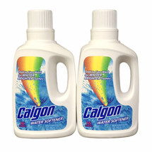 Calgon Liquid Water Softener Laundry Booster 32 Oz. Each Discontinued Lot Of 2 - £19.35 GBP