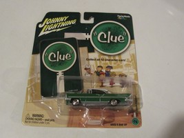 Johnny Lightning 2004  Clue   1957 Lincoln Premiere  Green    New Sealed - £13.14 GBP