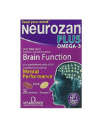 VITABIOTICS NEUROZAN Plus Omega-3 Brain Function 56 caps/tabs - £27.66 GBP