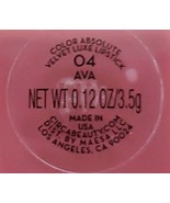 Circa Beauty ~ Color Absolute Velvet Luxe Lipstick~ 04 Ava ~ Sealed - €17,17 EUR