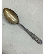 Vintage Sterling Souvenir Spoon Emporia Kansas capital eagle e pluribus ... - €86,59 EUR