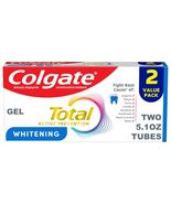READ Colgate Total Active Prevention Whitening Gel Toothpaste Mint 2 Pac... - $200.22 MXN