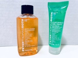 Peter Thomas Roth Set Of Anti Aging Cleansing Gel 2 oz. &amp; Cucumber Gel M... - $12.95