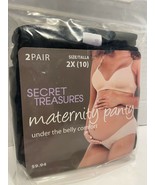 Secret Treasures Maternity Panty Underware Under The Belly Comfort New 2... - $6.44