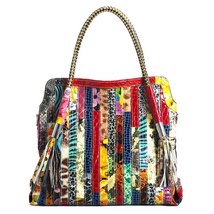 Women Handbags Shoulder Crossbody Bags Leather Bags for women Bolsas ladies Patc - £96.68 GBP
