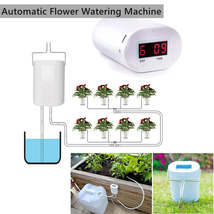2/4/8 Heads Automatic Watering Pump Controller Plant Flower Home Sprinkl... - $11.99+