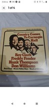 James M. Nederlander &amp; Jim Halsey - country comes to carnegie hall 2 x 1... - £9.84 GBP