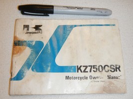Kawasaki KZ750CSR Owner&#39;s Manual Kz 750 Csr M1 1982 82 - £10.84 GBP