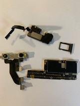 Apple iPhone X 64GB Black unlocked logic board A1865 READ rebooting No Sound - £63.29 GBP