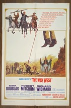 THE WAY WEST (1967) Kirk Douglas, Robert Mitchum, Richard Widmark Style ... - $95.00