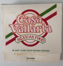 Casa Vallarta Matchbook California - $6.88