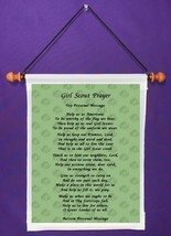 Girl Scout Prayer - Personalized Wall Hanging (557-1) - £15.84 GBP