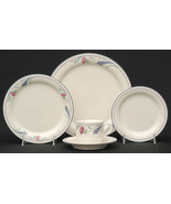 Lennox Poppies on Blue Service for 8 of 5 Piece Place Settings - $250.00