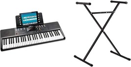 The Black Casio Arst Single-X Adjustable Keyboard Stand, And The Rockjam Compact - £121.66 GBP
