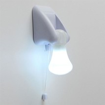 6/pk Portable LED Bulb Closet Lamp Night Light Battery Operated Self Adhesive  - £32.13 GBP