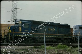 Railroad Slide Baltimore &amp; Ohio B&amp;O 4253 EMD GP40-2 Proviso ILL 5-1994 - £19.79 GBP