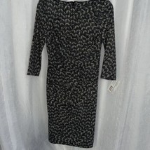 Jessica Simpson Women&#39;s Dress Gray &amp; Tan Print Size 4 - $29.70